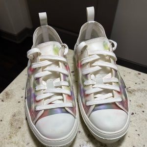 Authentic Dior Floral Sneakers Low size 10